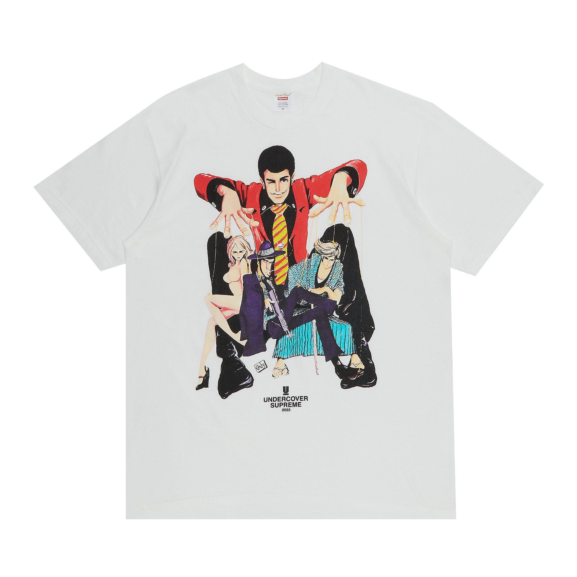 Buy Supreme x UNDERCOVER Lupin Tee 'White' - SS23T9 WHITE | GOAT CA