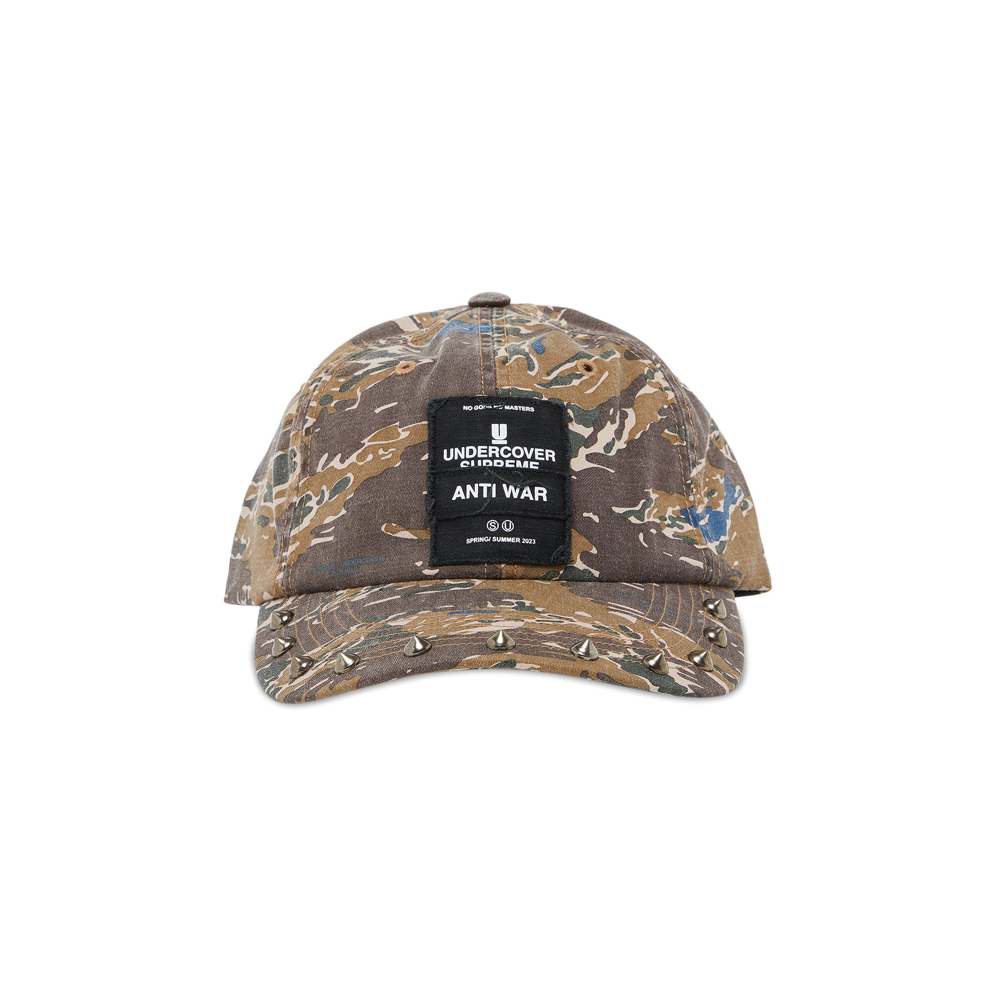 Buy Supreme x UNDERCOVER Studded 6-Panel 'Brown Camo' - SS23H55