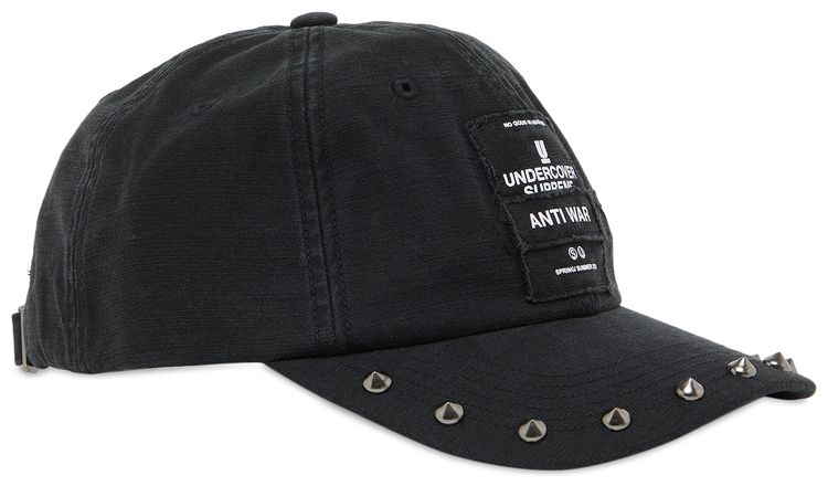 Supreme x UNDERCOVER Studded 6 Panel Black