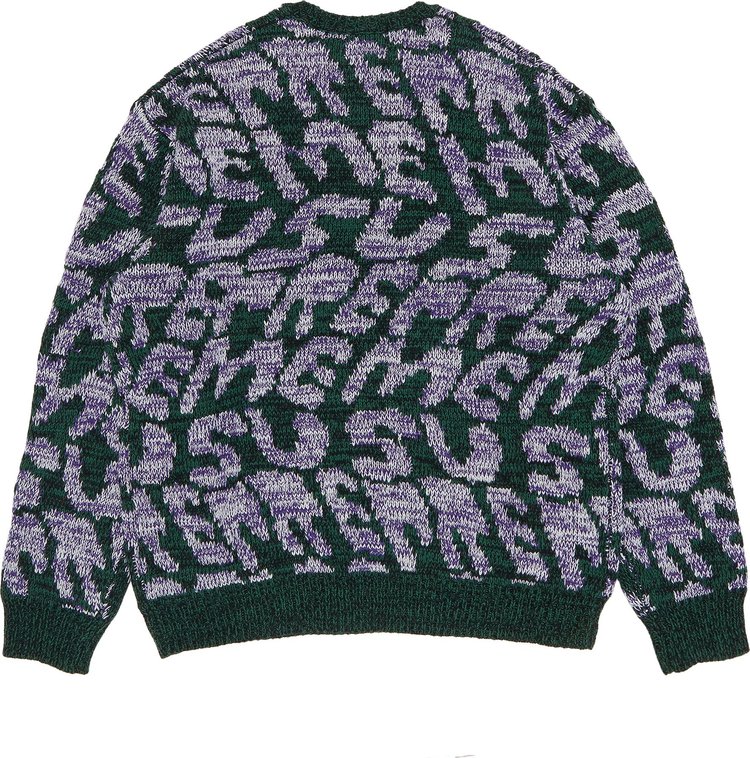 Supreme Stacked Sweater Green