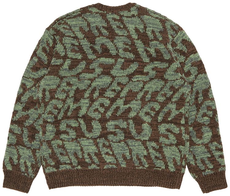 Supreme Stacked Sweater Brown