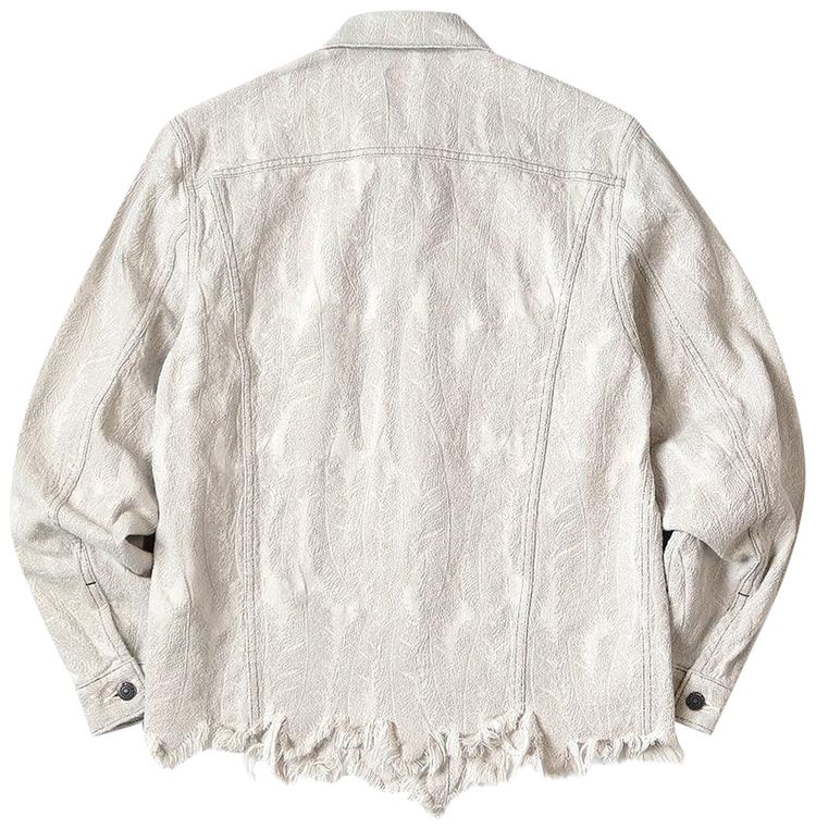 Kapital 12oz Feather Denim 3rd Jacket White