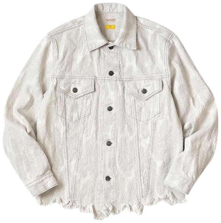Kapital 12oz Feather Denim 3rd Jacket White