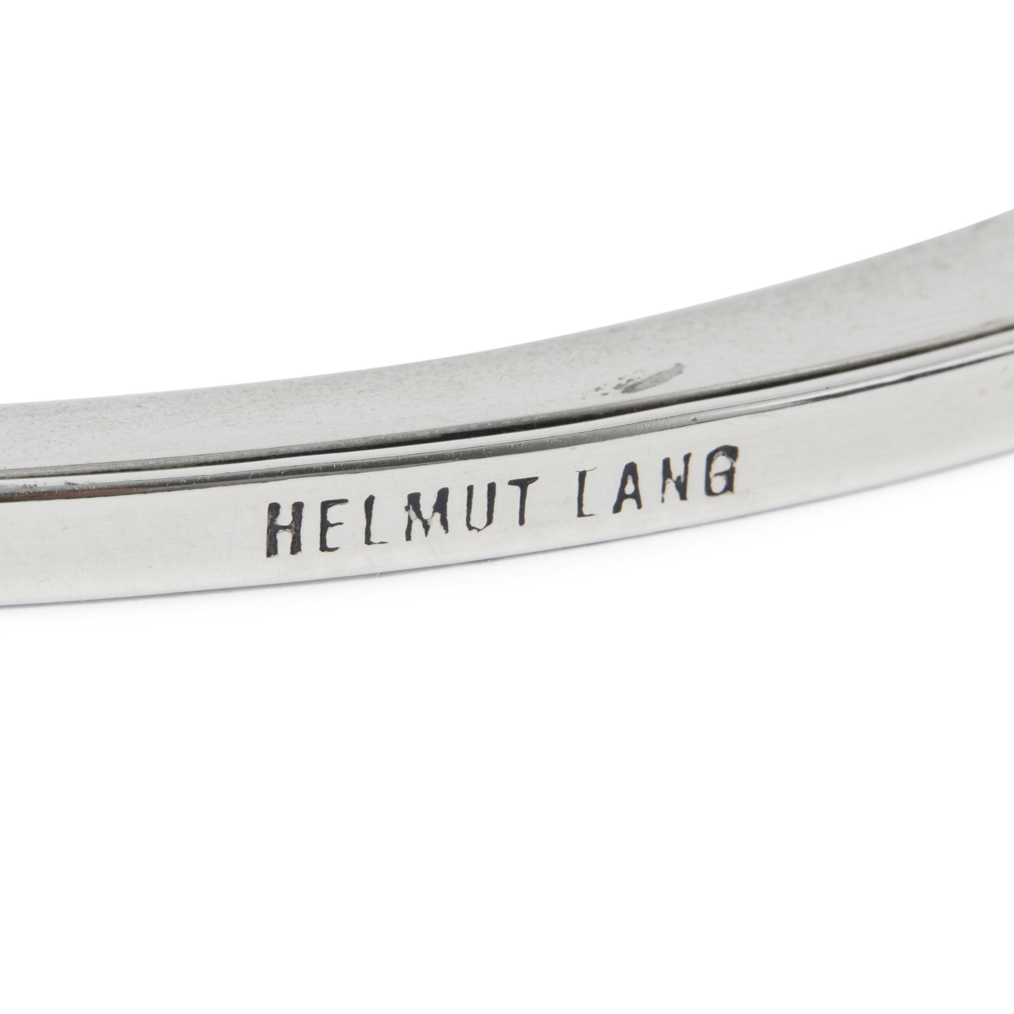 Buy Vintage Helmut Lang Cuff Bracelet 'Silver' - 0600 100000606CB SILV |  GOAT
