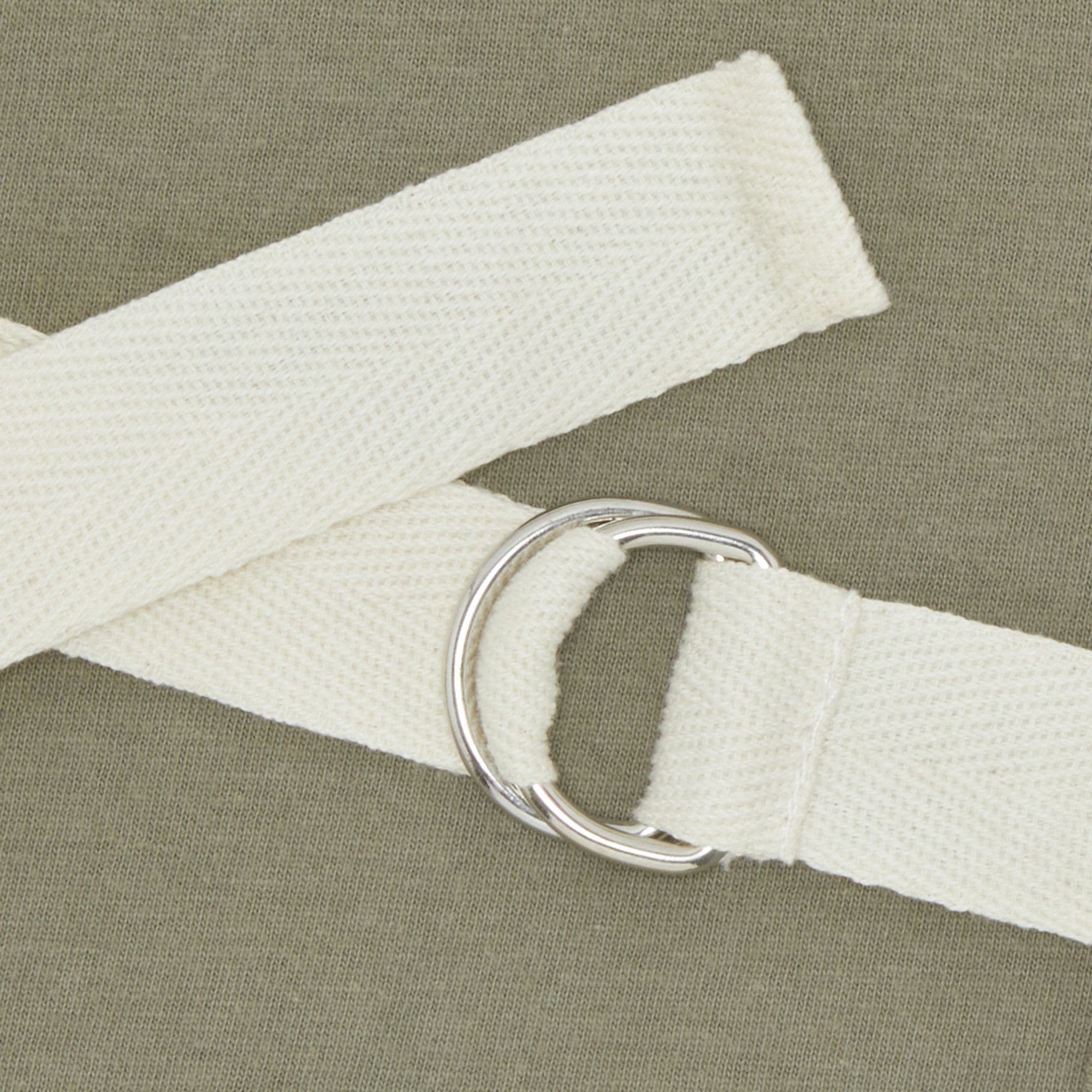 Buy Vintage Helmut Lang Bondage Strap T-Shirt 'Olive/White