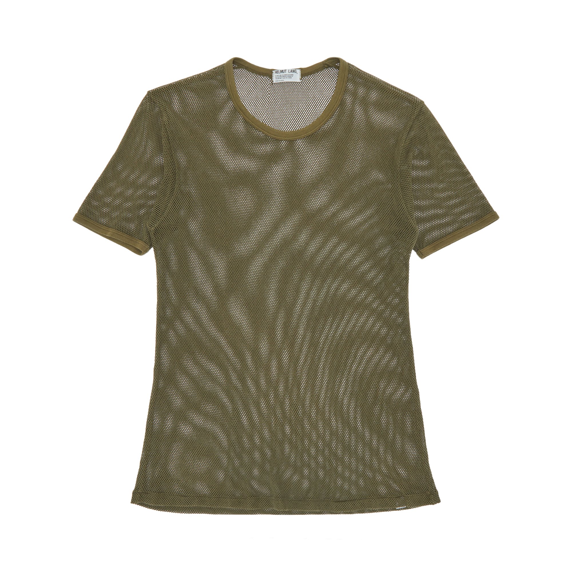 Buy Vintage Helmut Lang Mesh T-Shirt 'Brown' - 0600 100000103MTS 