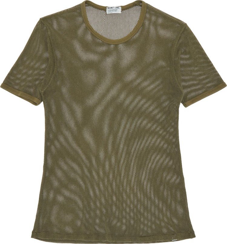 Vintage Helmut Lang Mesh T-Shirt 'Brown'