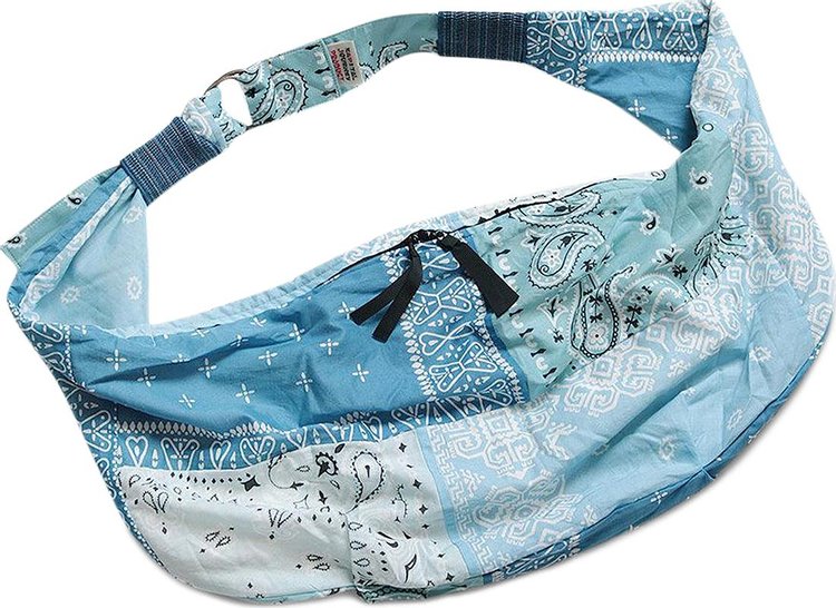 Kapital Gauze Bandana Beach Snufkin Bag 'Sax'