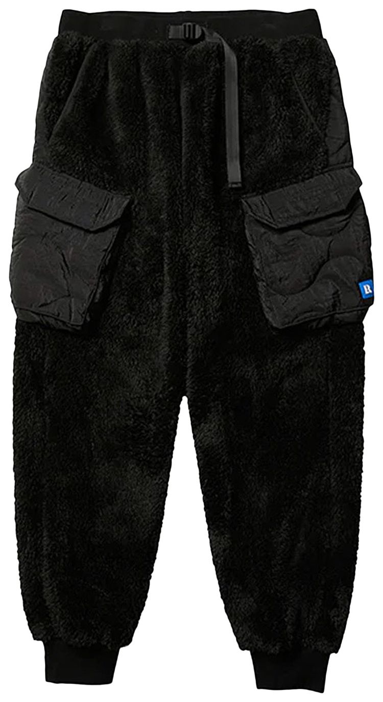 Liberaiders Pile Fleece Quilted Pants Black