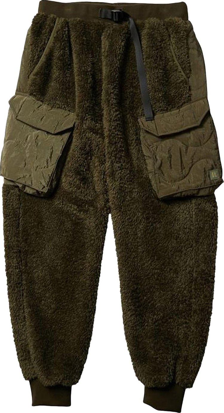 Liberaiders Pile Fleece Quilted Pants 'Olive'