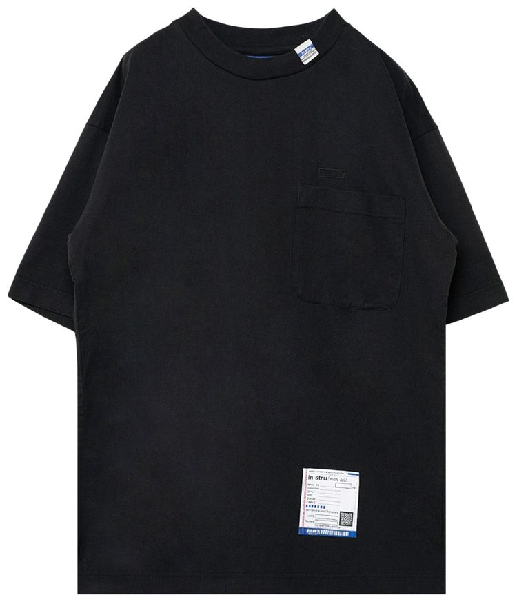 Maison Mihara Yasuhiro Embroidery Tee Black