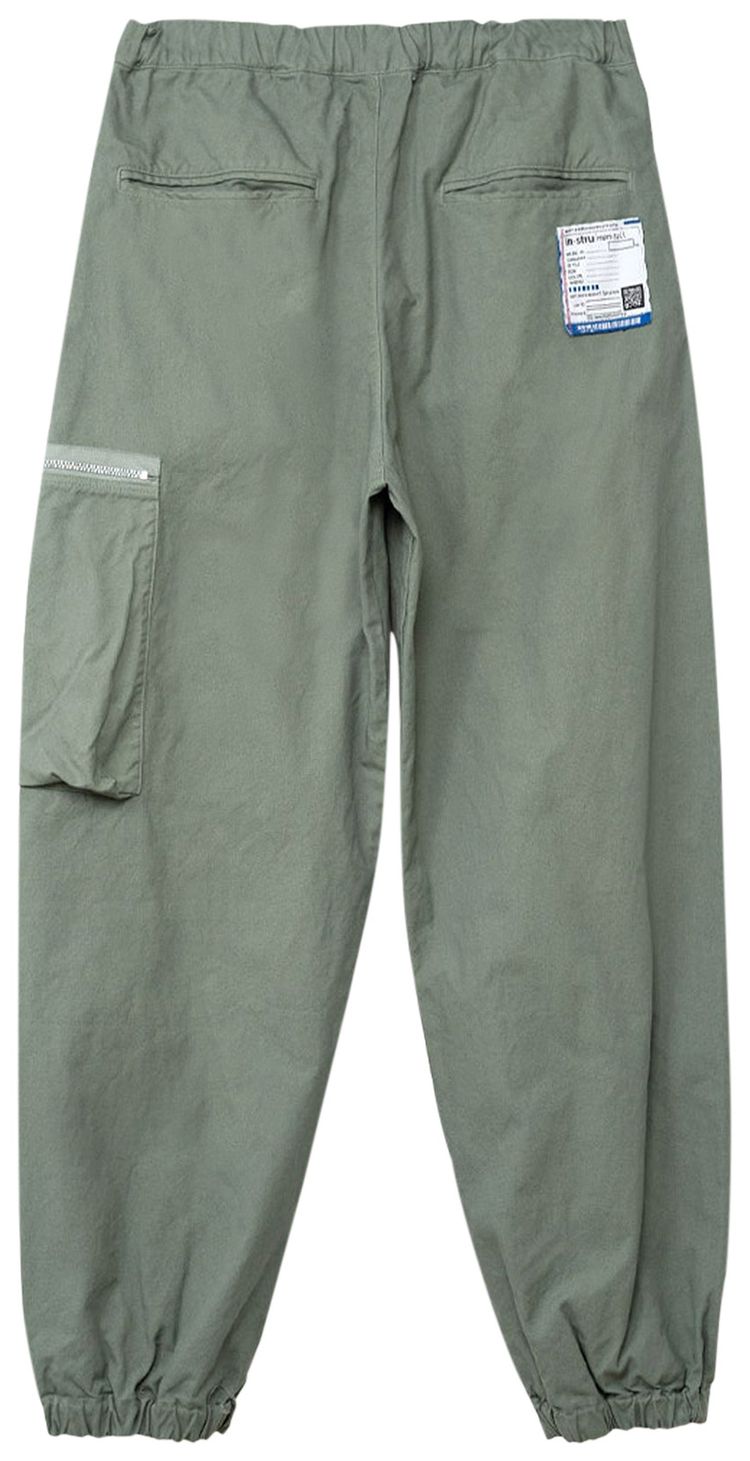 Maison Mihara Yasuhiro Heavy Canvas Jogger Pants Green