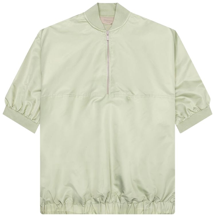 Fear of God Essentials Half Zip Pullover Seafoam