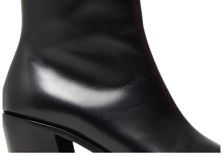 Alexander McQueen Wmns Punk Boot Black Silver 2022