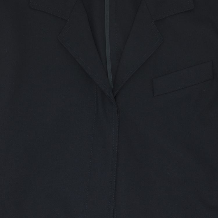 Vintage Helmut Lang Slashed Elbow Buttoned Jacket Black