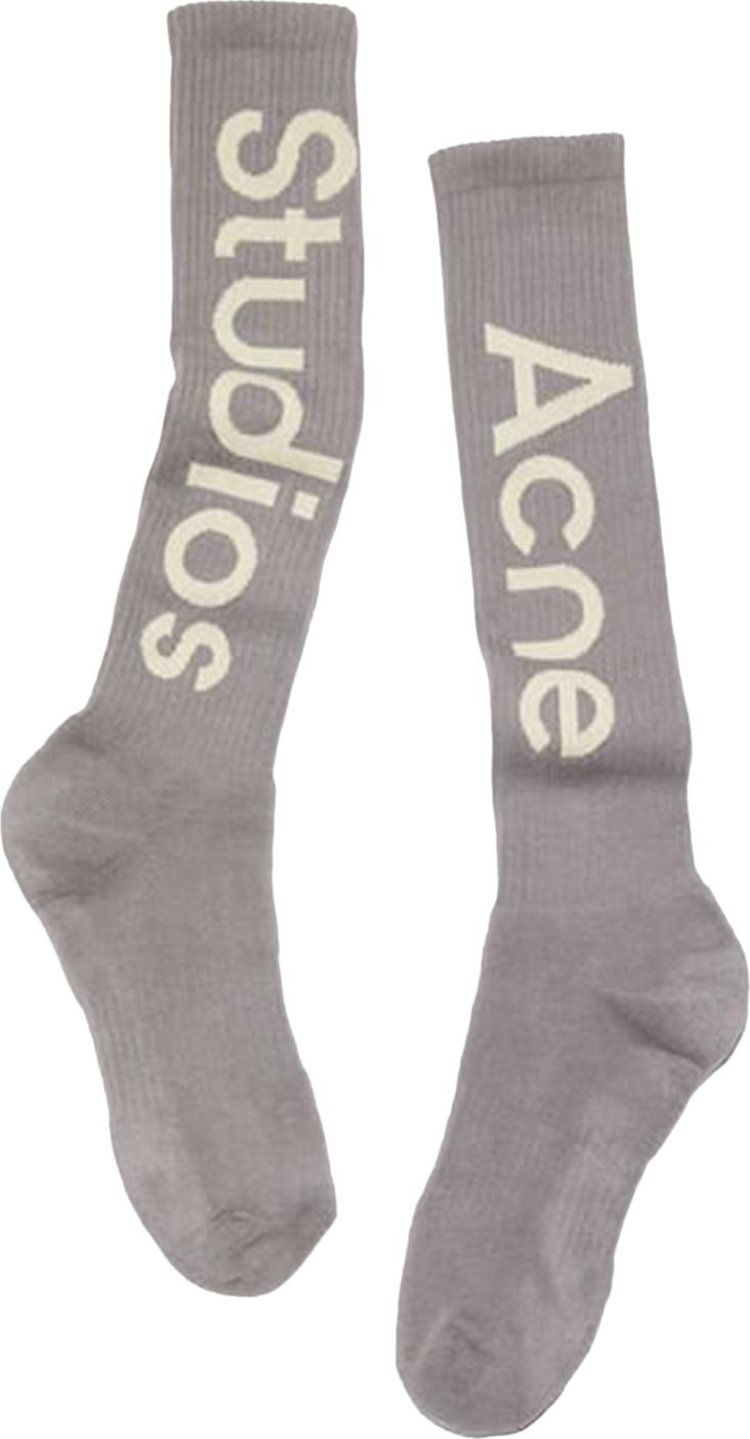 Acne Studios Ribbed Sock 'Grey'