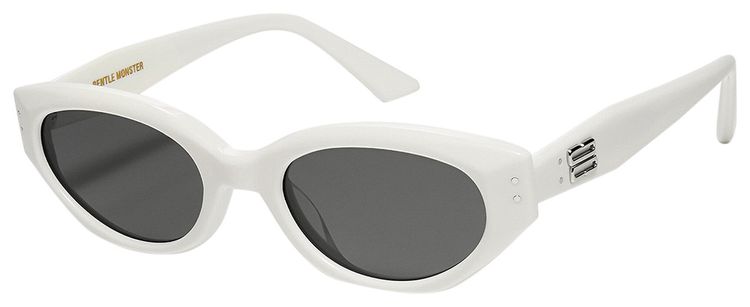 Gentle Monster Rococo W2 Sunglasses White