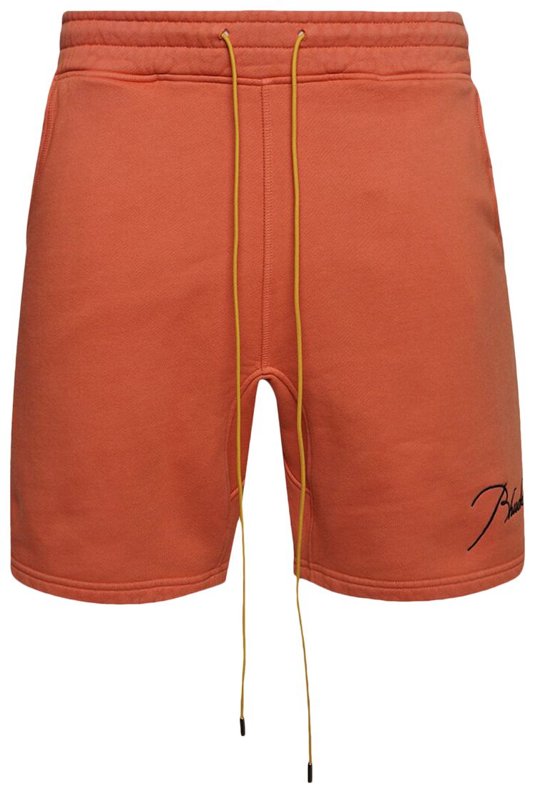 Rhude Logo Sweatshort Mauve