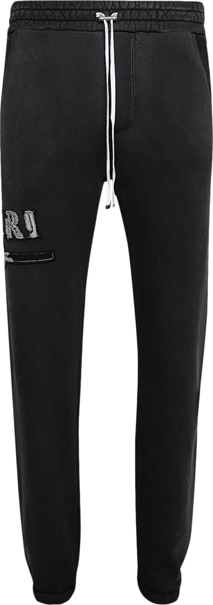 Buy Amiri MA Bar Appliqué Sweatpant 'Black' - SS23MJL011 001 BLAC