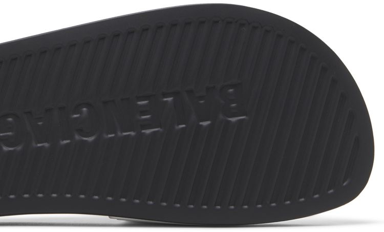 Balenciaga Wmns Pool Slides White Black