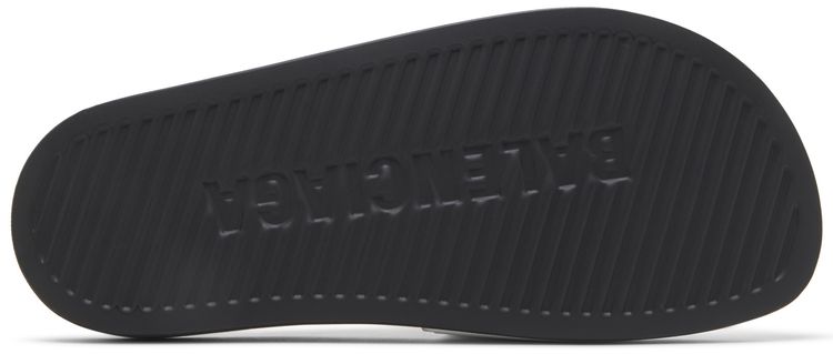 Balenciaga Wmns Pool Slides White Black