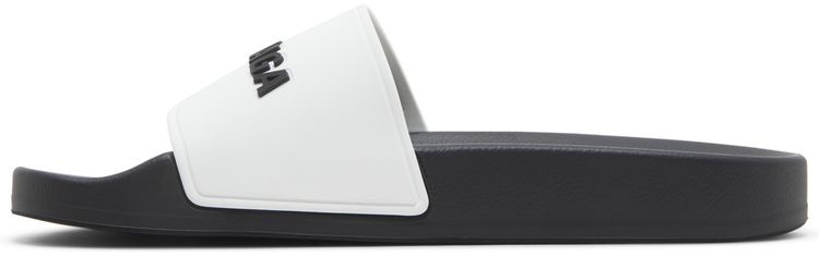 Balenciaga Wmns Pool Slides White Black
