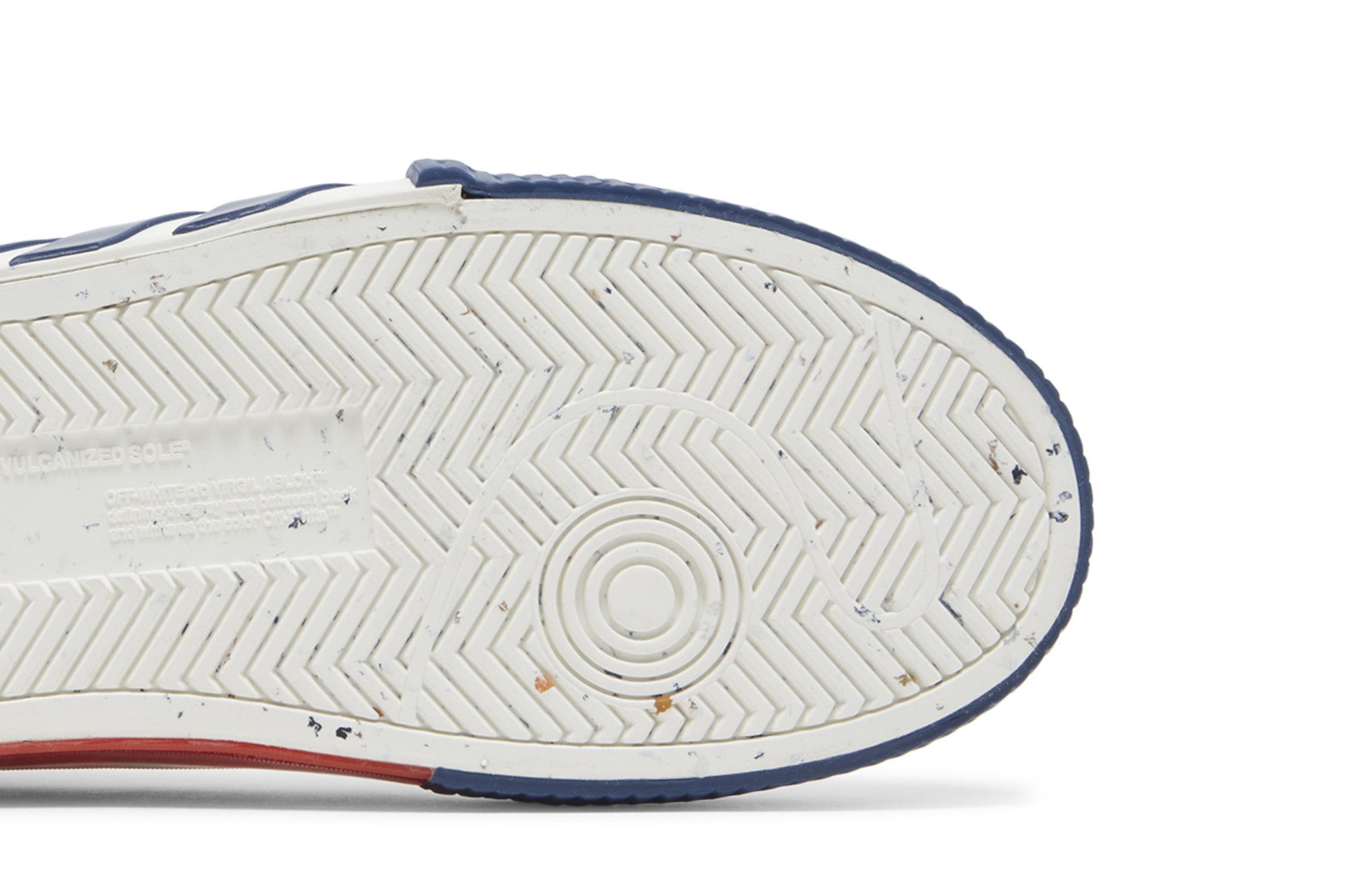 Buy Off-White Vulc Sneaker 'White Navy Blue