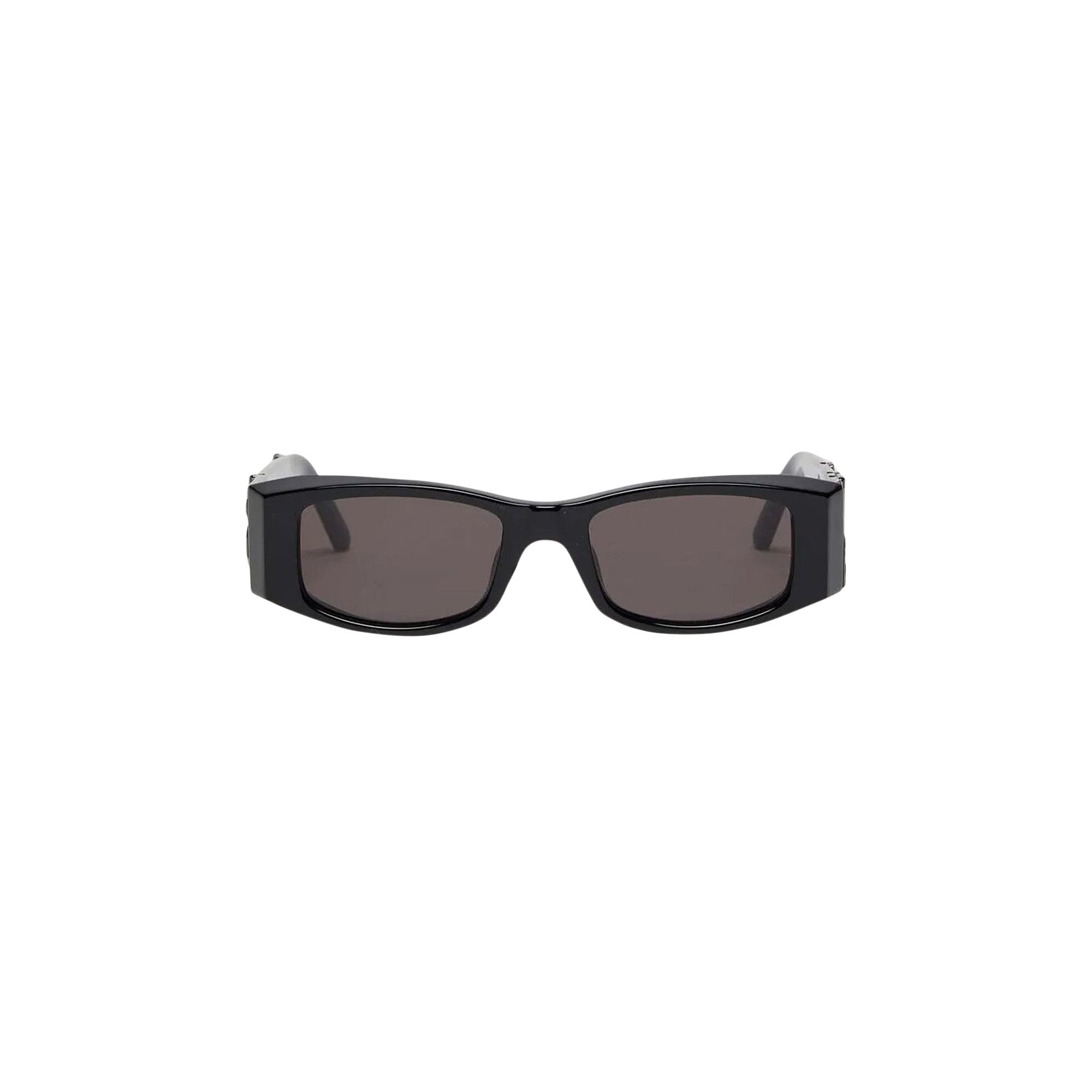 Buy Palm Angels Angel Sunglasses 'Black/Dark Grey