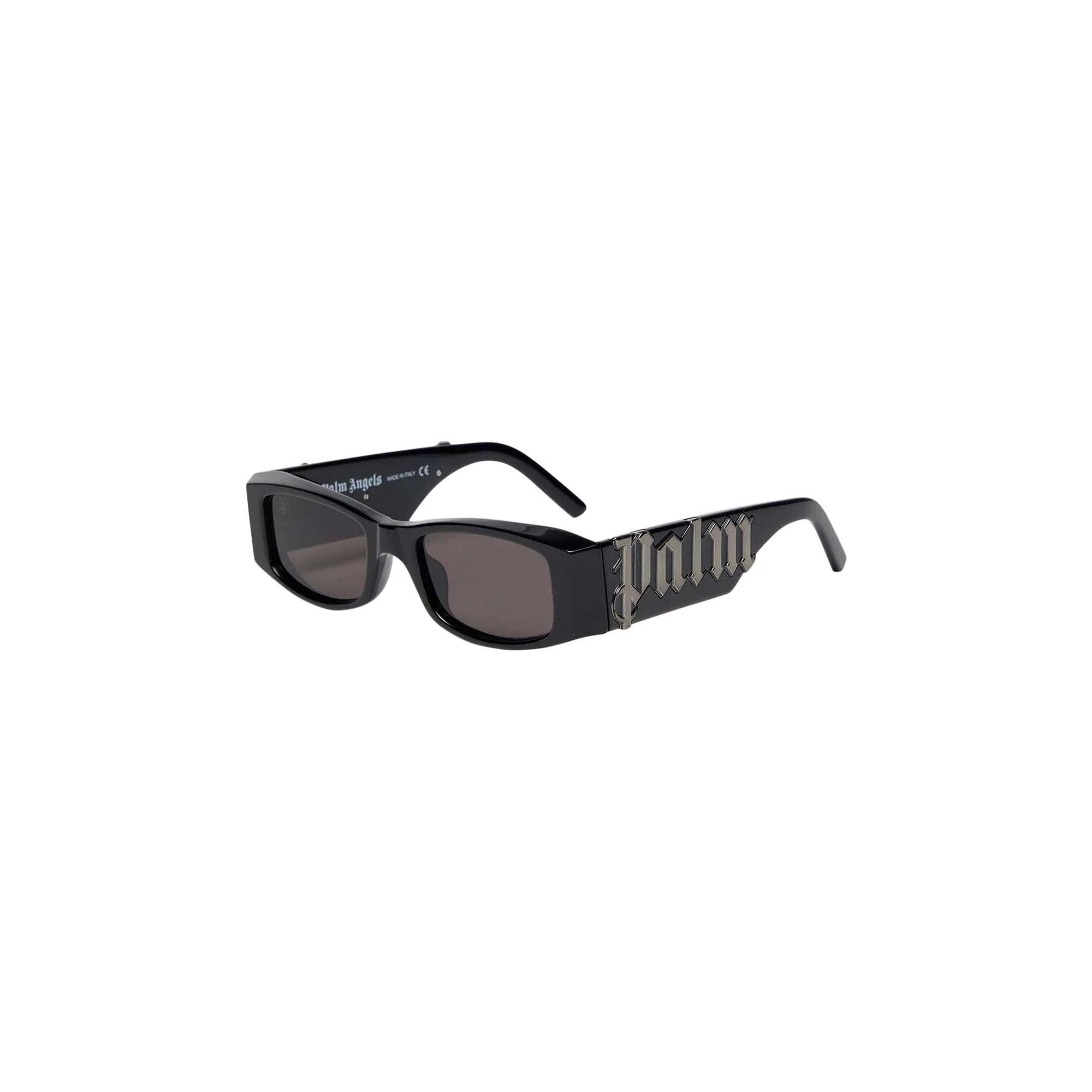 Buy Palm Angels Angel Sunglasses 'Black/Dark Grey