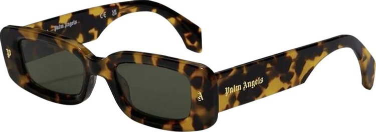 Palm Angels Lala Sunglasses HavanaGreen