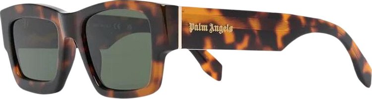 Palm Angels Murray Sunglasses HavanaGreen