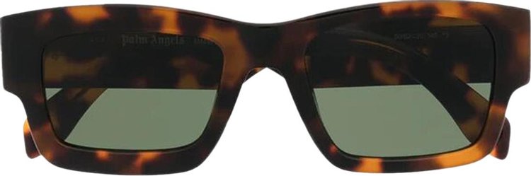 Palm Angels Murray Sunglasses HavanaGreen