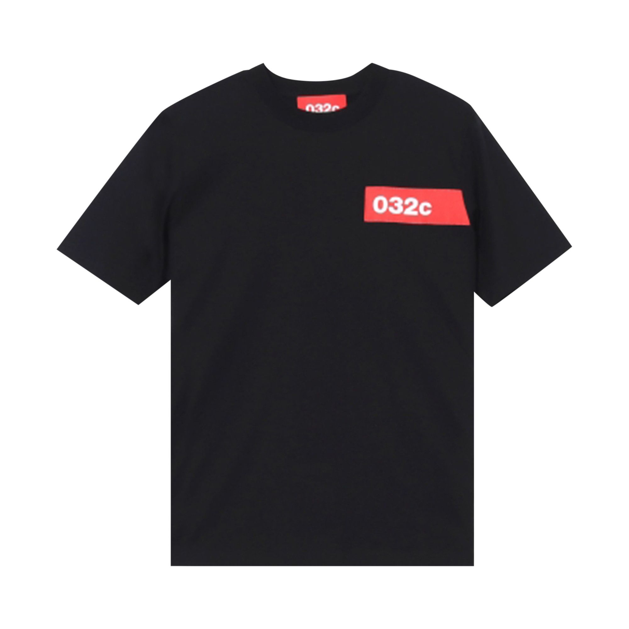 Buy 032C Tape T-Shirt 'Black' - SS23 C 1010 BLAC | GOAT