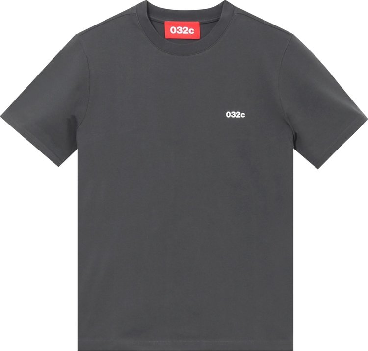 032C Logo T-Shirt 'Olive/Grey'
