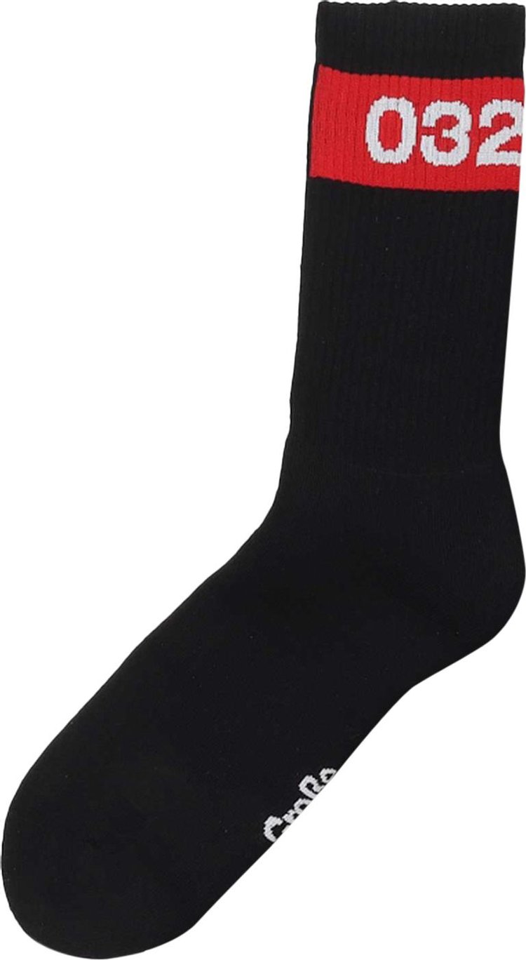 032C Tape Socks 'Black'