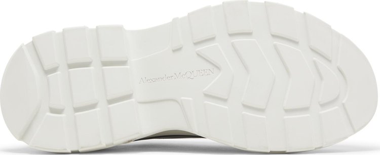 Alexander McQueen Tread Slick Lace Up Black White