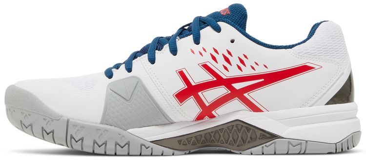 Asics Gel Challenger 12 White Classic Red