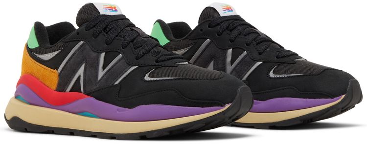 New Balance 5740 Black Vivid Cactus