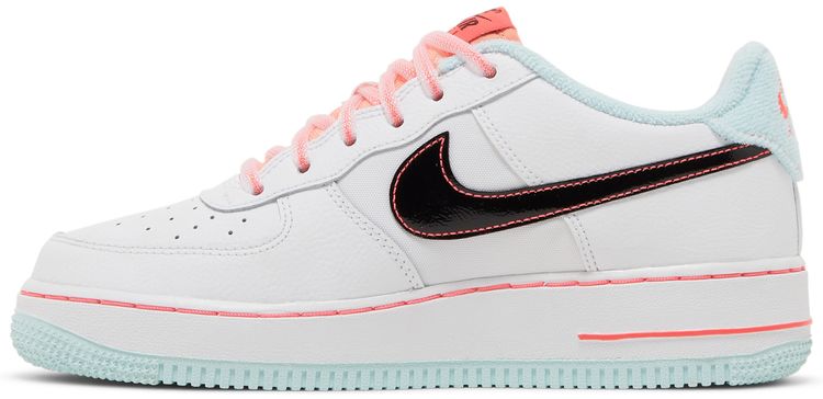 Nike Air Force 1 07 LV8 GS White Atomic Pink