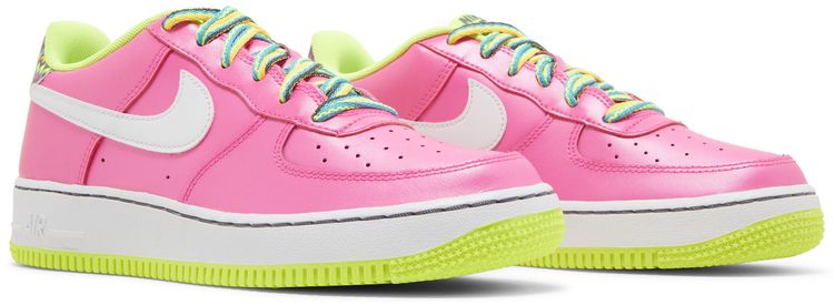 Nike Air Force 1 GS Pink Blast Volt