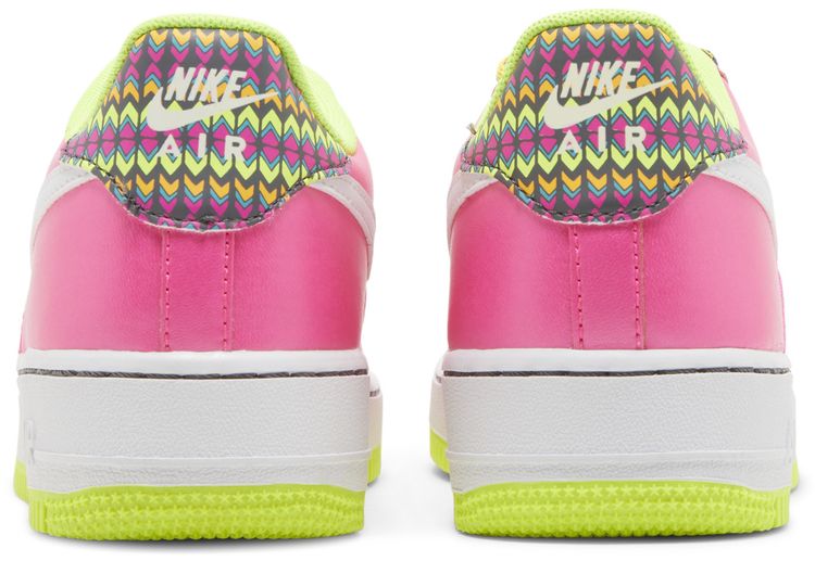 Nike Air Force 1 GS Pink Blast Volt