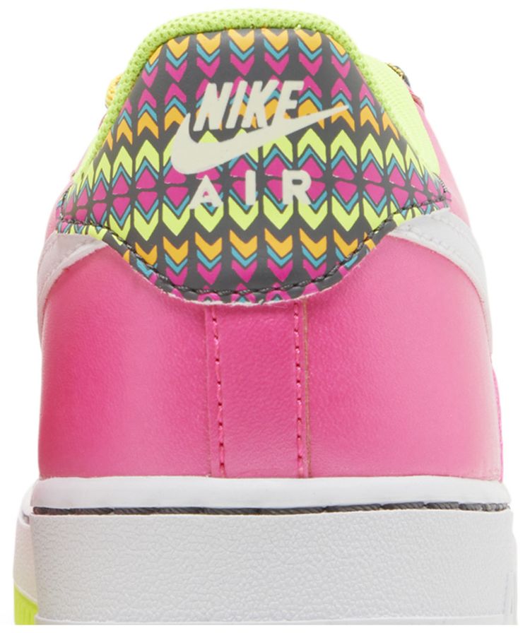 Nike Air Force 1 GS Pink Blast Volt