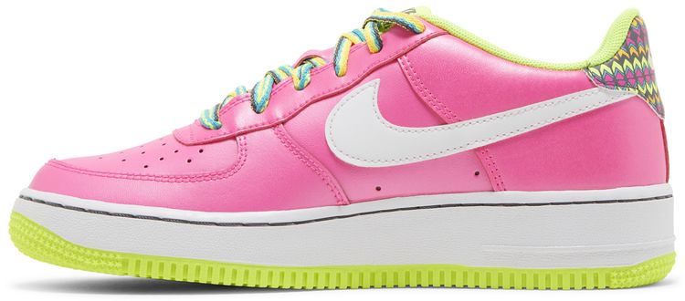 Nike Air Force 1 GS Pink Blast Volt