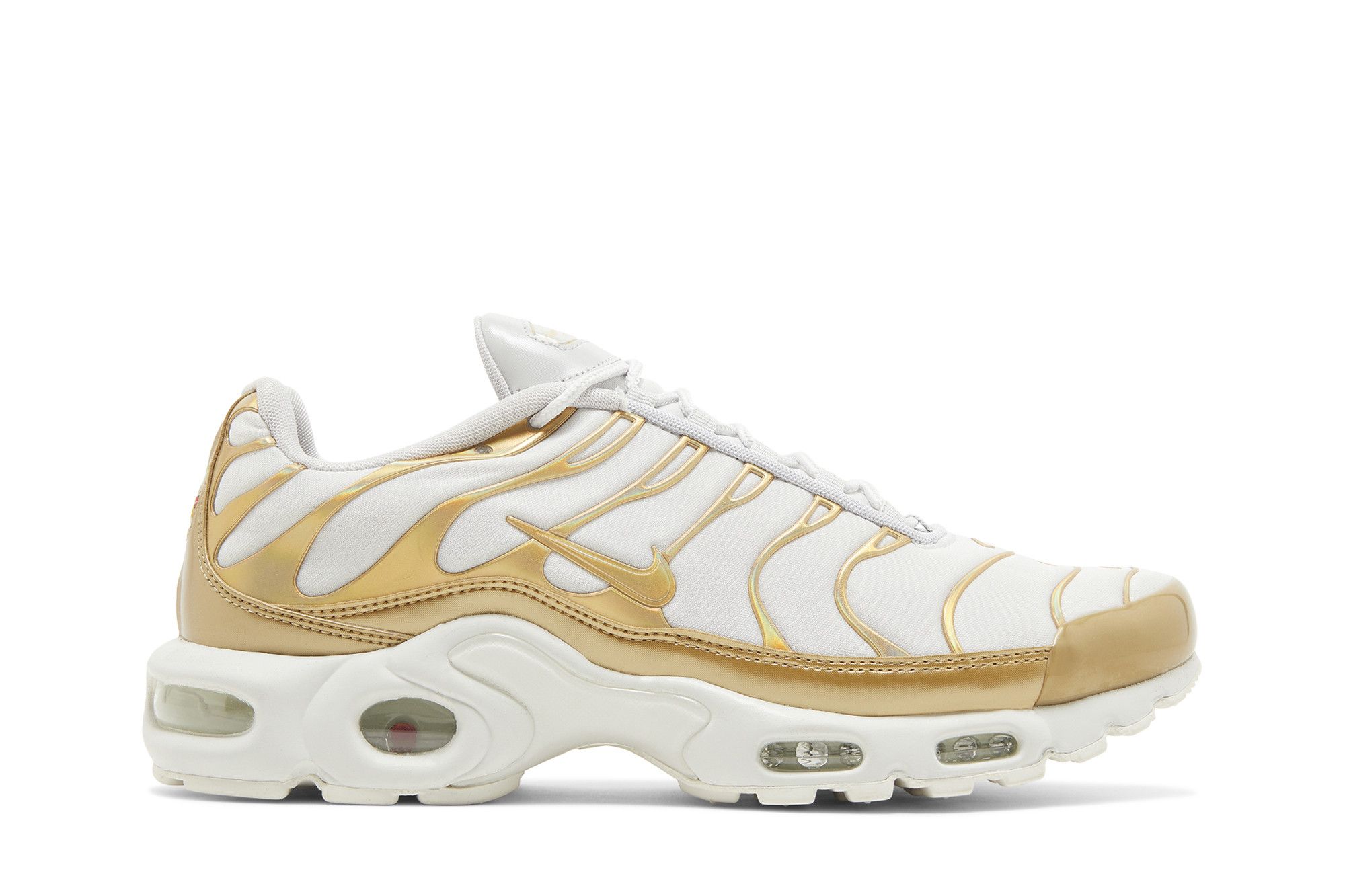 Buy Wmns Air Max Plus White Gold 605112 054 GOAT CA