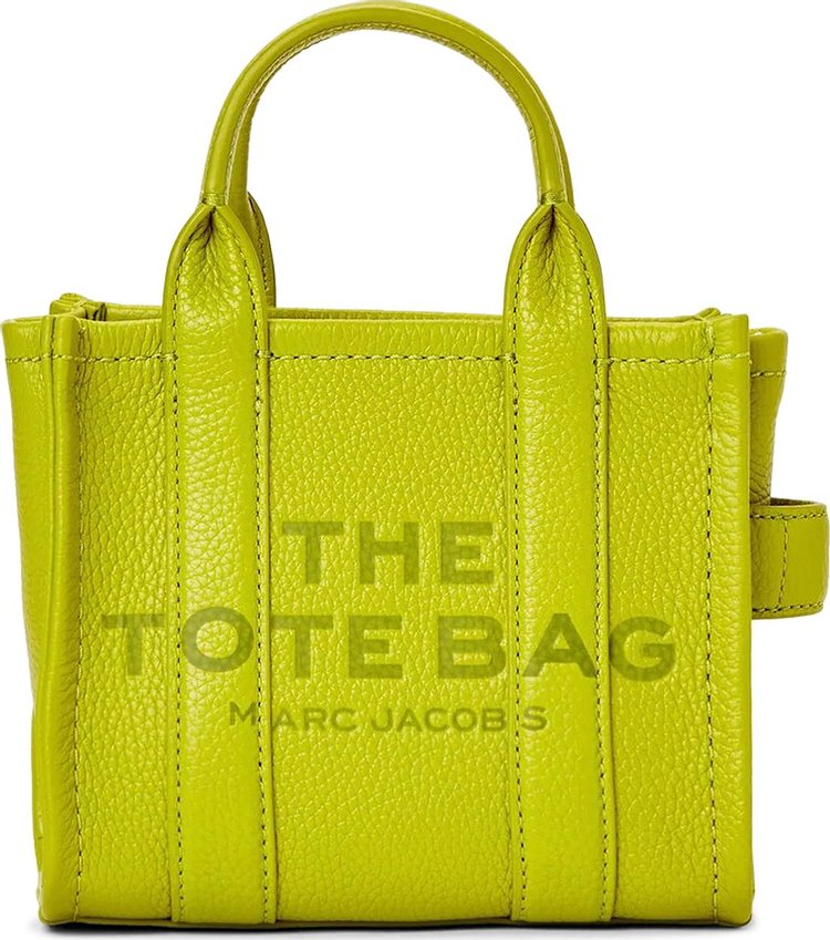 Marc Jacobs The Tote Small Olive Canvas Bag in Green
