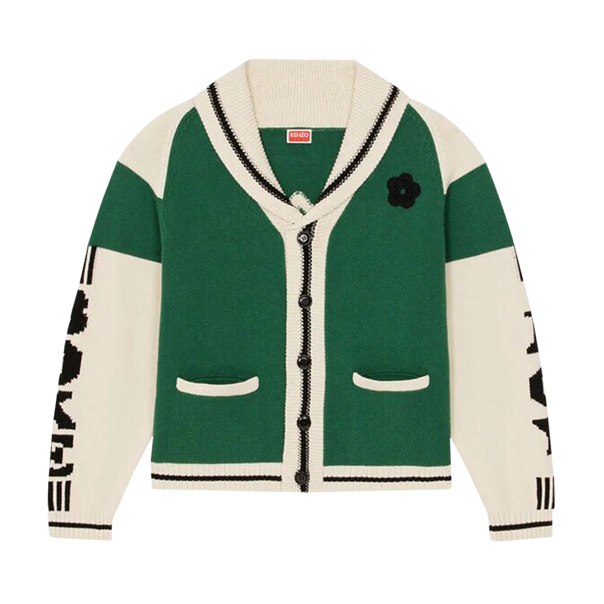 Buy Kenzo Boke Boy Cardigan 'Green' - FD55CA3683BB 57 | GOAT