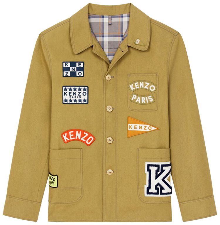 Kenzo Sailor Workwear Jacket Tabacco