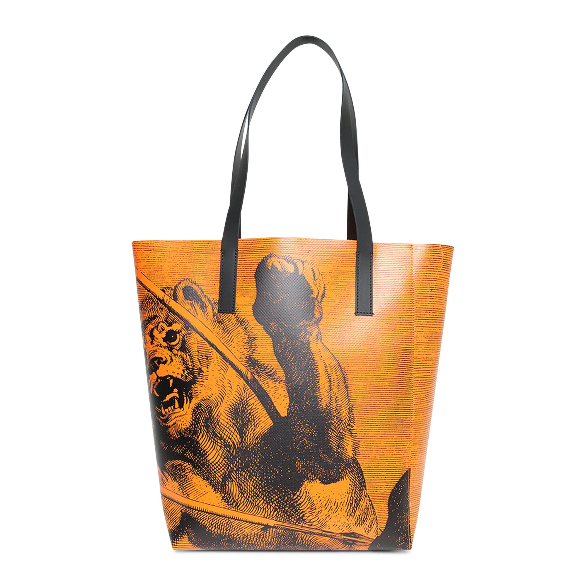 DRIES VAN NOTEN ビッズサイズ 2way トートバッグ オレンジ