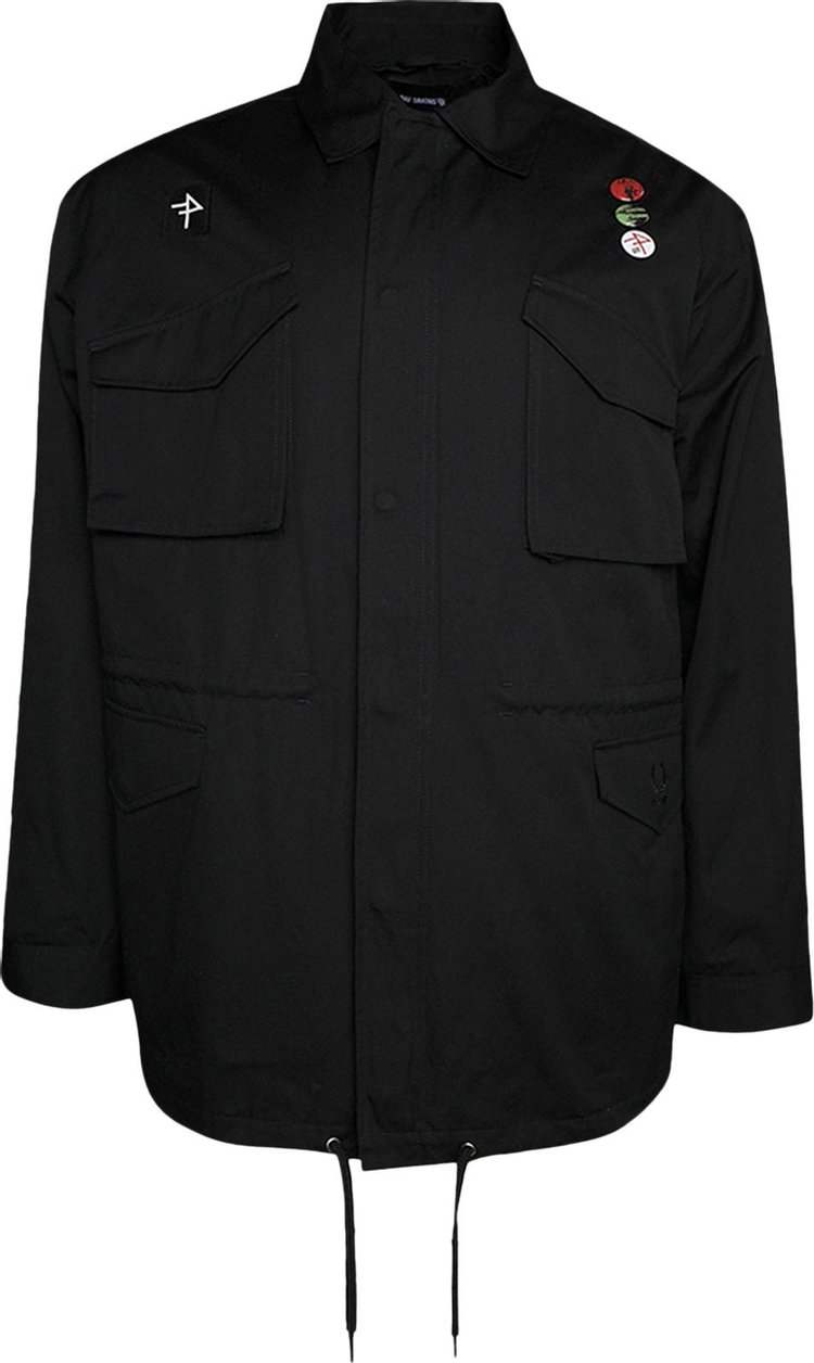 Fred Perry x Raf Simons Military Jacket 'Black'