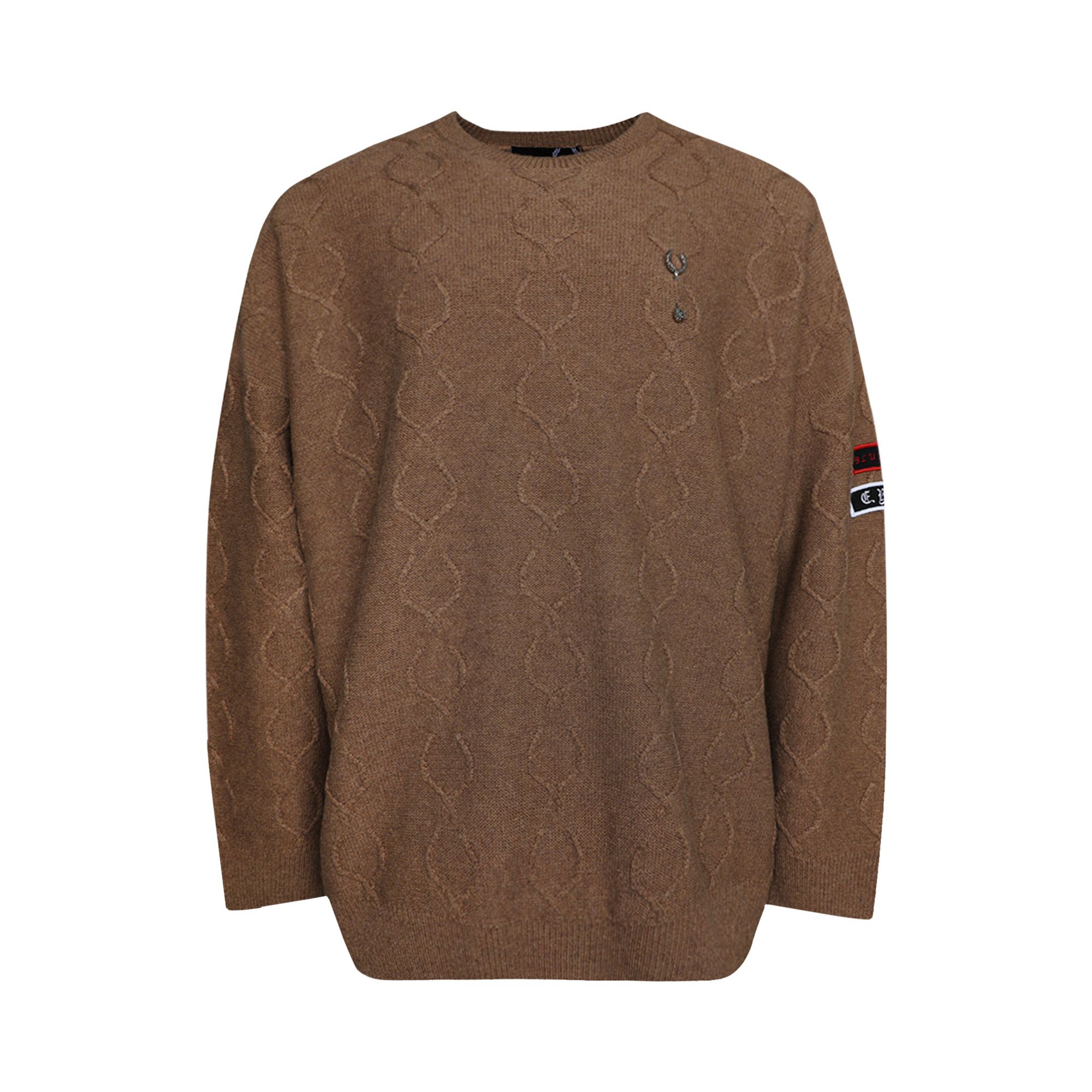 Fred perry burgundy 2025 jumper